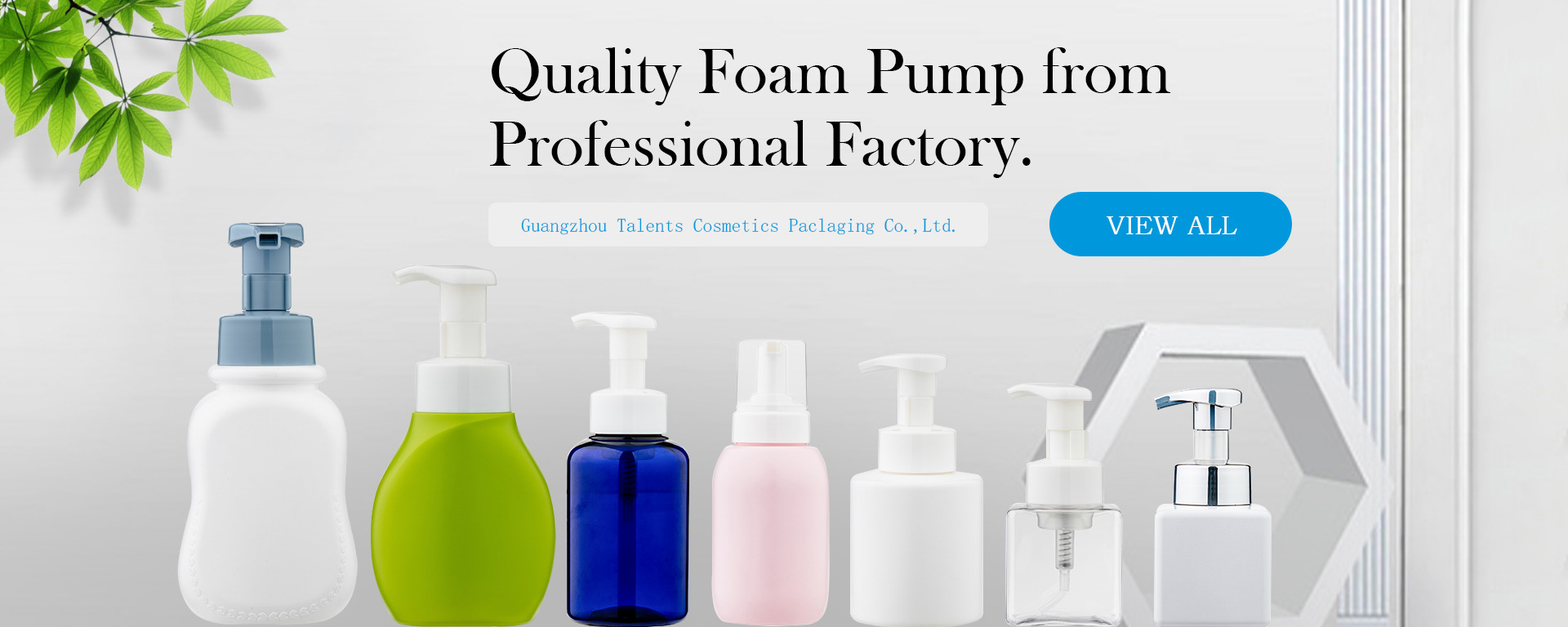 foam pump bottle factory